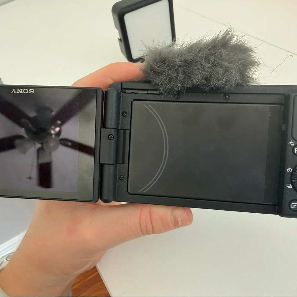 Sony ZV-1 with accessories